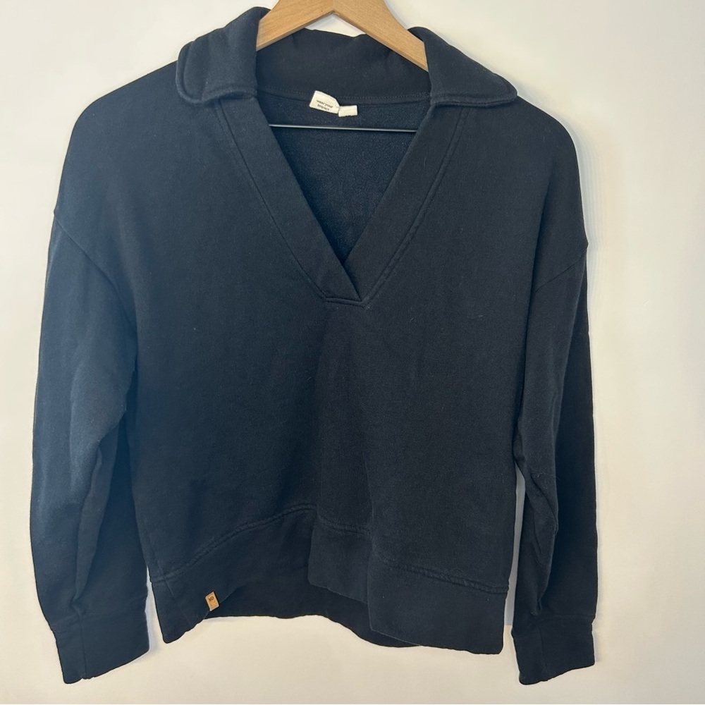 10Tree Women’s Treefleece Grove Sweatshirt in Meteorite Black, Size XS, Tentree - Picture 6 of 12